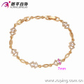 73826-Xuping Jewelry Fashion Woman Bracelet con oro de 18 quilates plateado